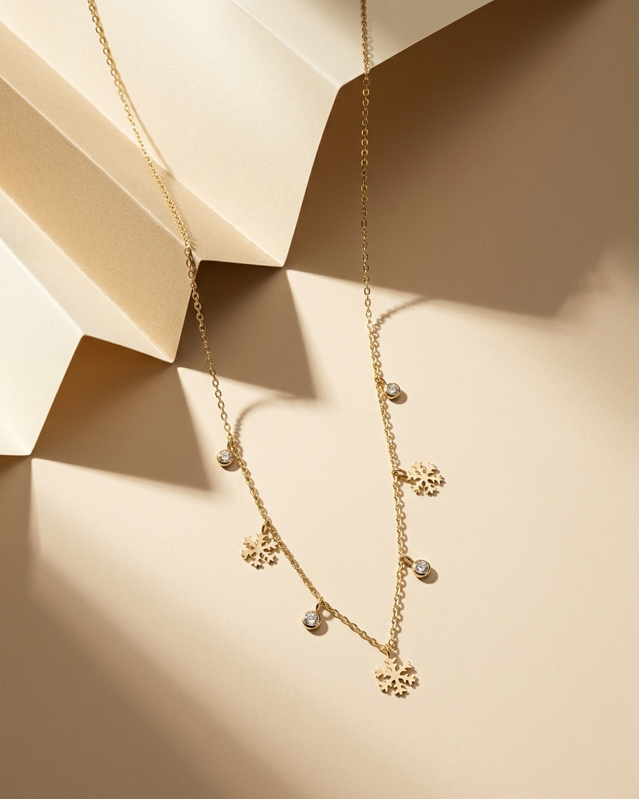 Snowfall Spark Necklace