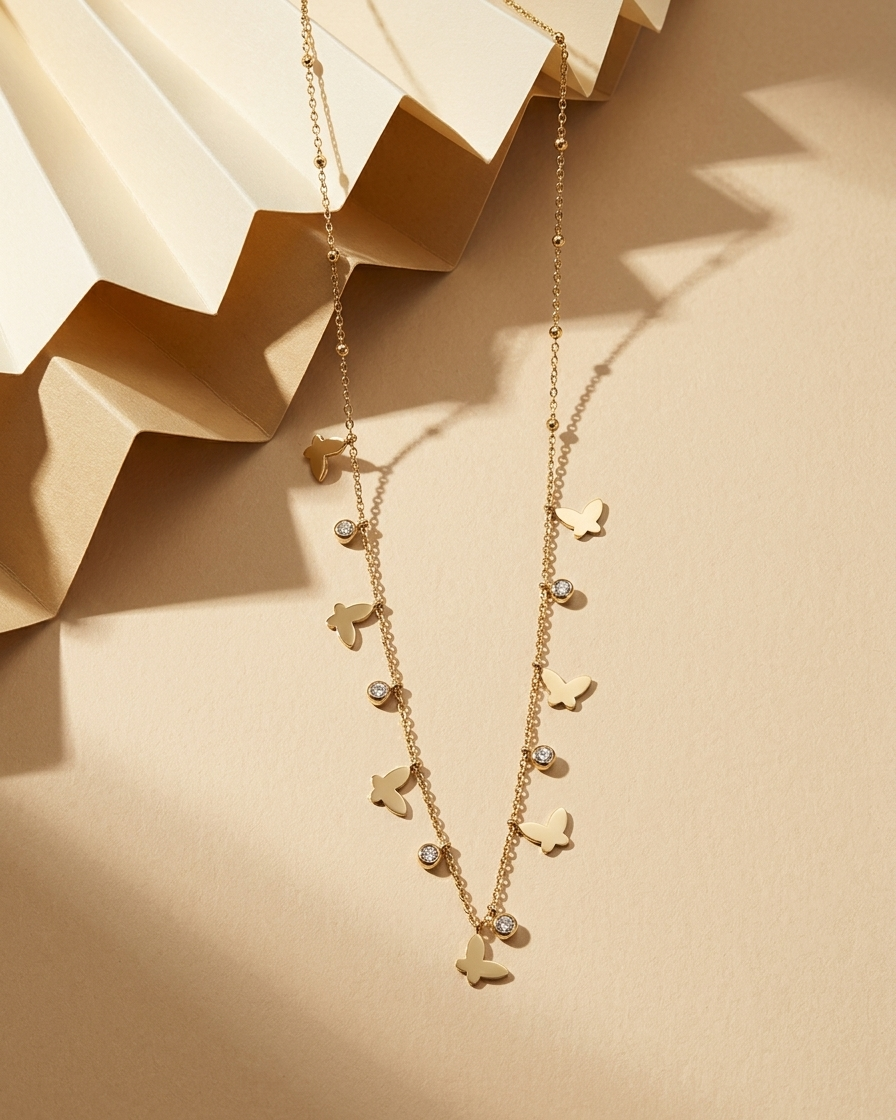 Butterfly Blossom Necklace