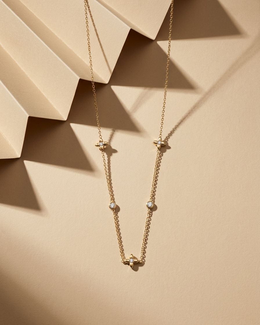Petite Petal Necklace