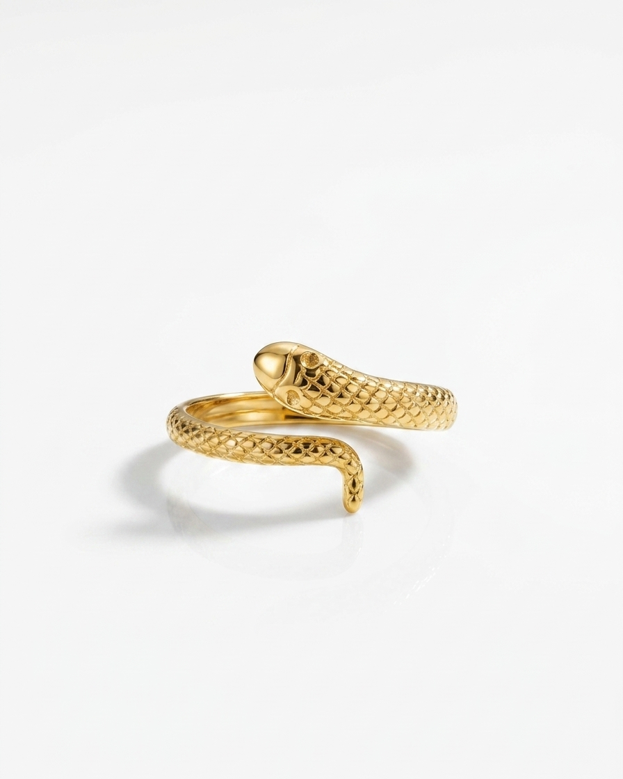 Serpent Twist Ring