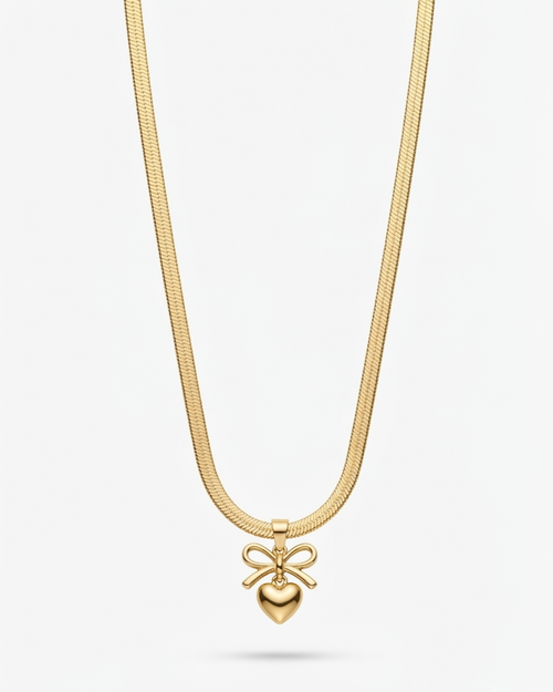 Coquette Heart Necklace