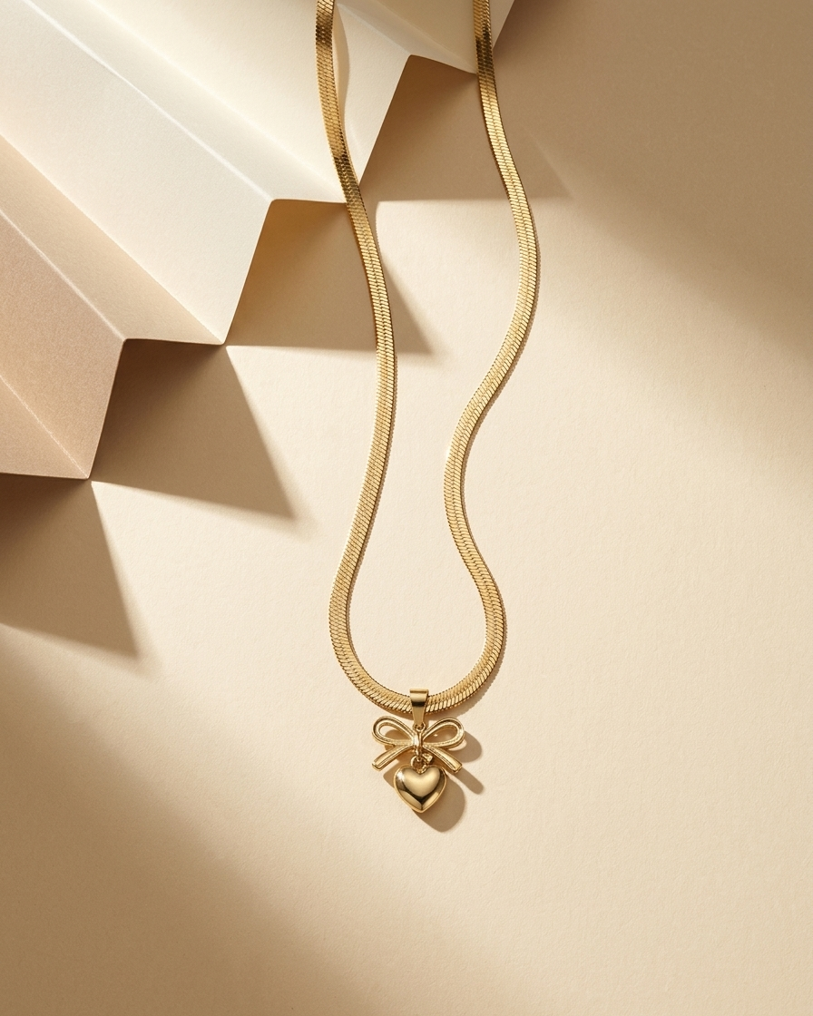Coquette Heart Necklace