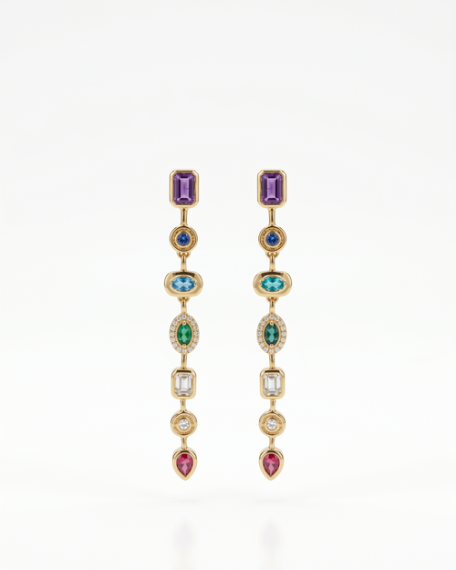 Aurora Gemline Earrings
