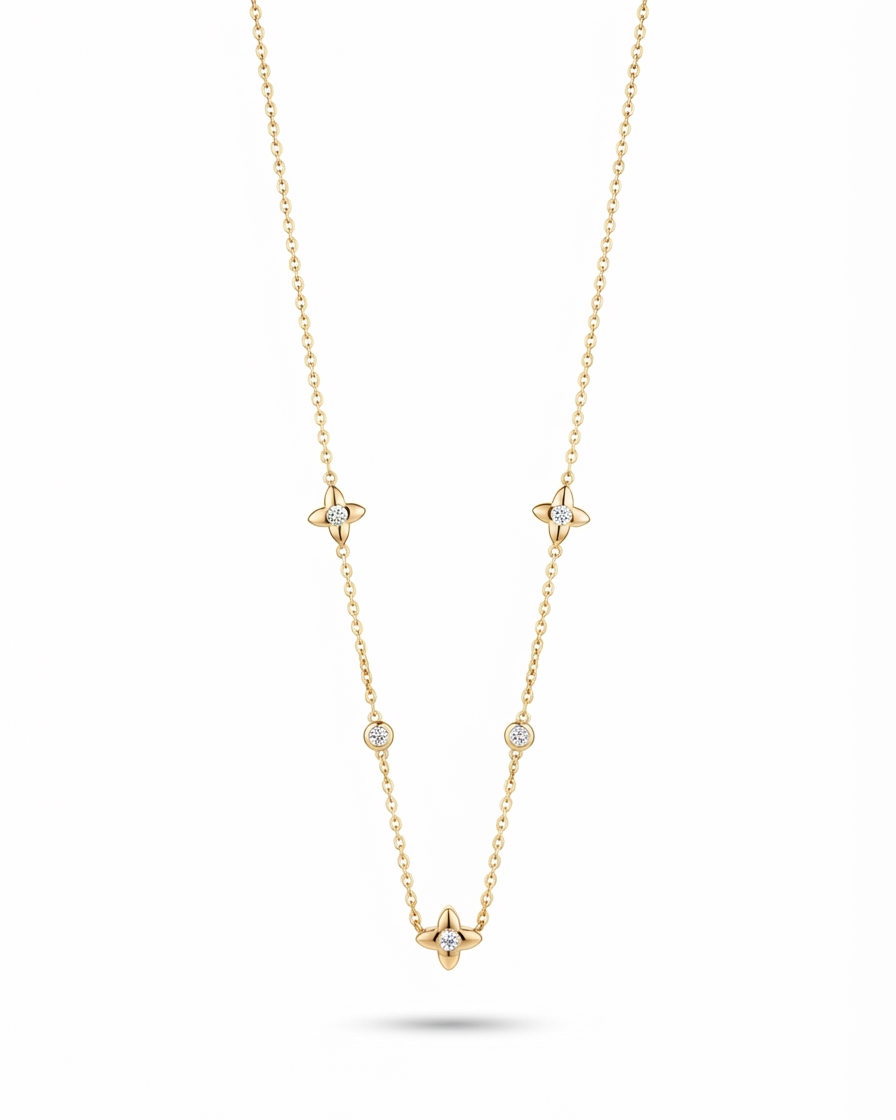 Petite Petal Necklace