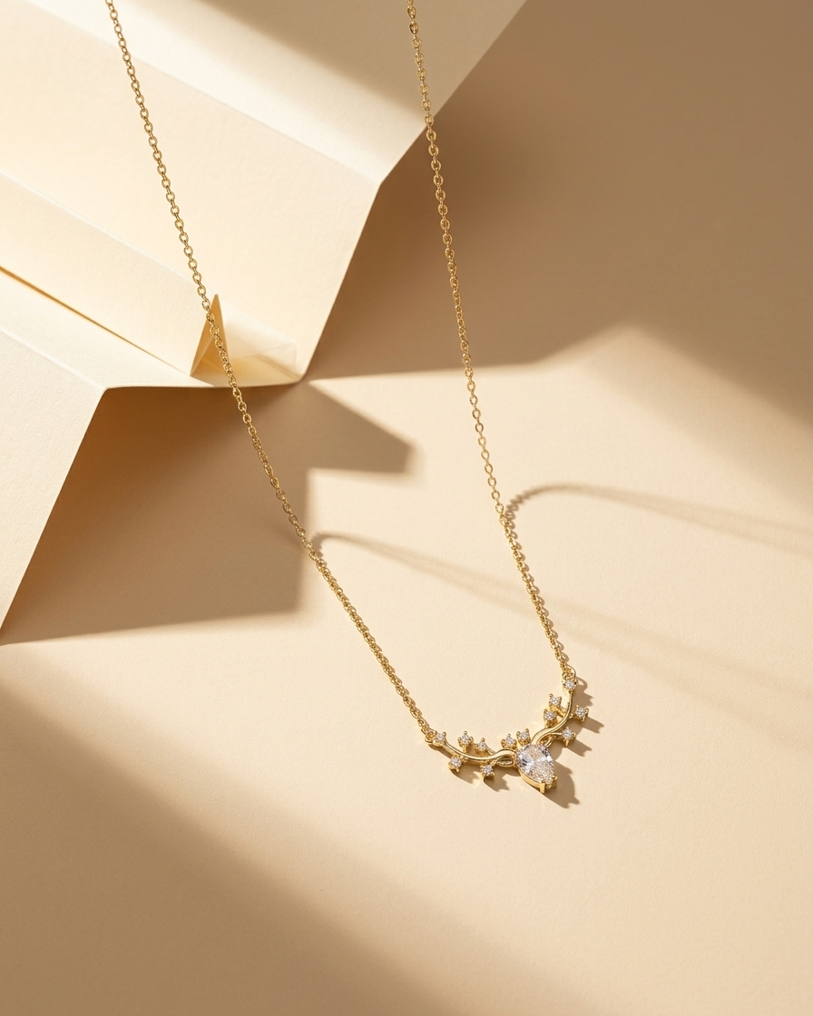 Celeste Antler Necklace