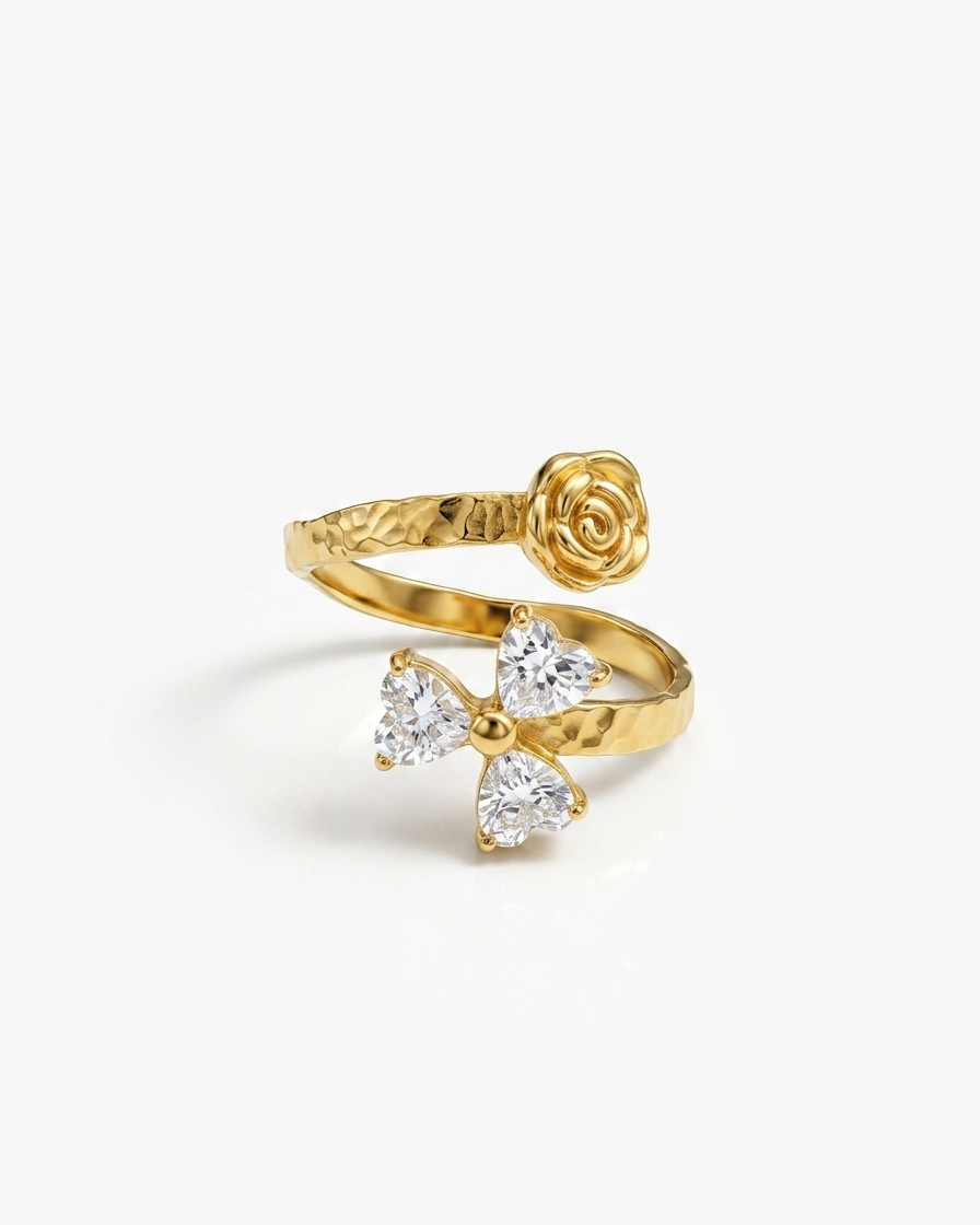 Wildflower Twist Ring