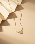 Infinite Heart Loop Necklace