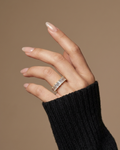 White Tennis Ring
