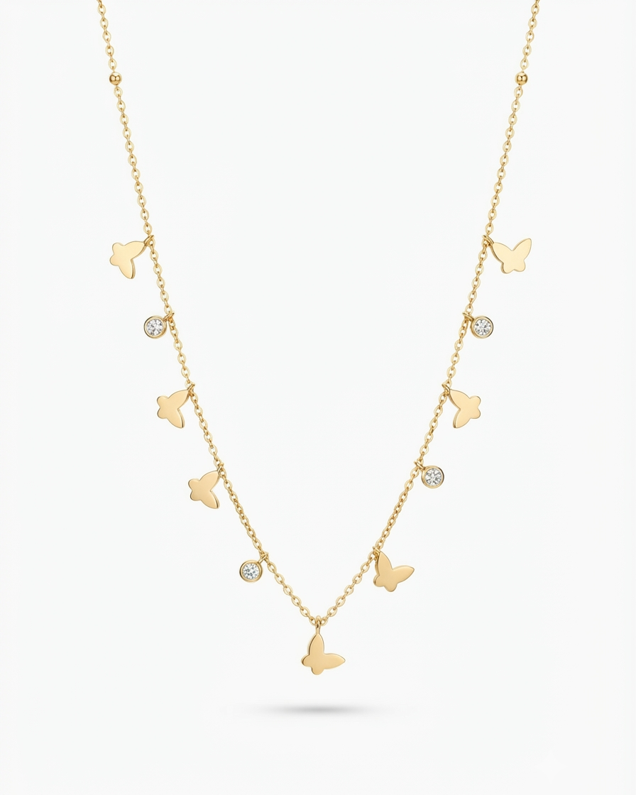 Butterfly Blossom Necklace