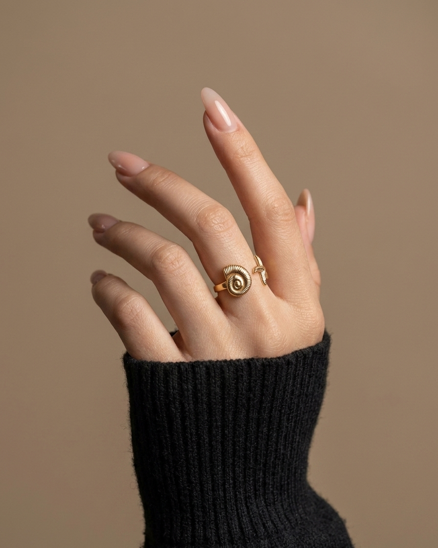 Aurora Coil Ring