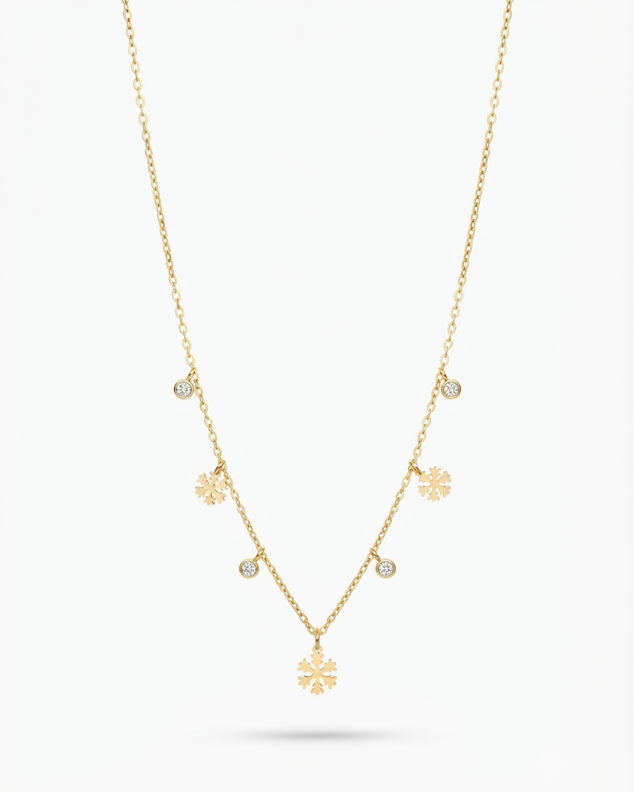 Snowfall Spark Necklace